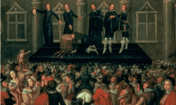 Beheading of King Charles I